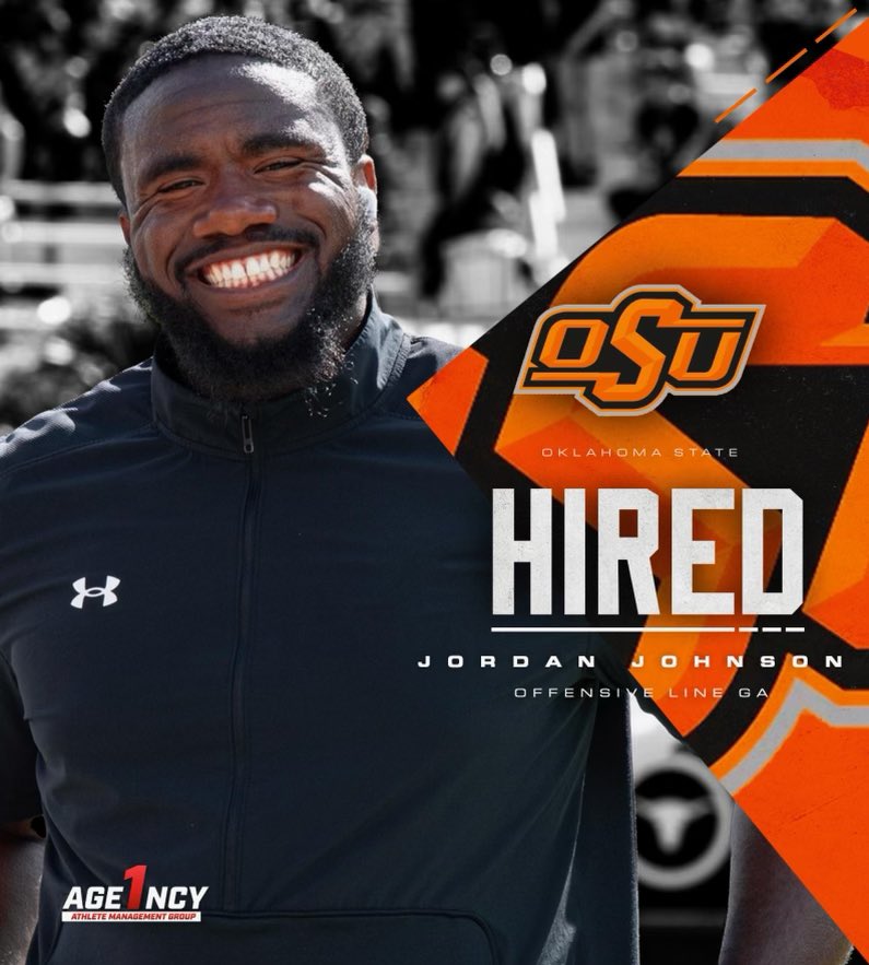 Smiling from ear to ear because I’m a Cowboy! Ready to work! #GoPokes