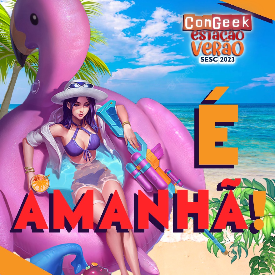 congeek3's tweet photo. AMANHÃ É O GRANDE DIA! 🥳
➡️ Marque seus amigos para não esquecerem dessa 1° edição aberta e totalmente gratuita! ⛱️
➡️ Sábado, às 14:00h no Quiosque Casa da Praia - Laranjal 🔥
Estamos ansiosos para esse reencontro! 🥹🥰
#eventopelotas #eventogeek #eventors #pelotasrs https://t.co/La56bpCqkQ