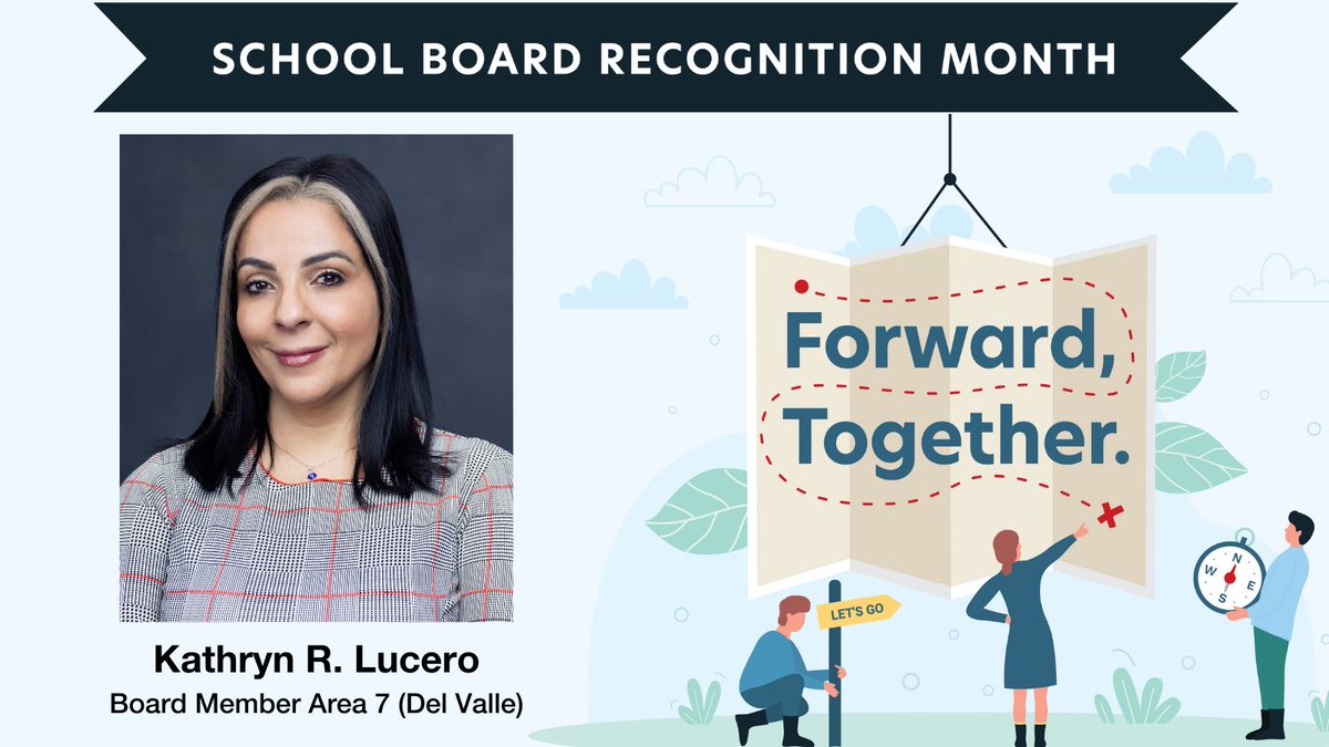 Thank you to our Del Valle Area Board of Trustee, Ms. Kathryn R. Lucero, for your leadership and commitment to our students, staff, and communities! #THEDISTRICT is grateful for everything you do, and we appreciate your heartfelt dedication and guidance!