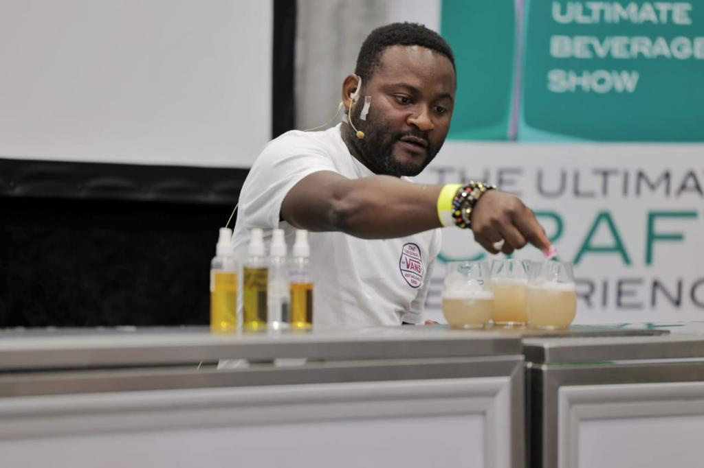 AllsportExpo's tweet photo. Six mixologists displayed their skills in the first leg of the Ginologist cocktail competition held today. more information visit: https://t.co/f211lkU2wD https://t.co/aqMWu0Hcho