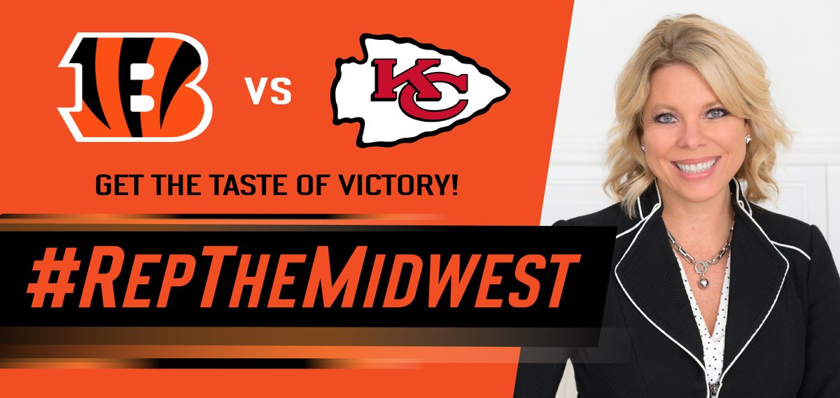 GrowCincyUSA's tweet photo. For the 2nd-straight year, Cincinnati &amp; KC #RepTheMidwest in the #AFCChampionship. 🏈 🏆 While the game's outcome will be determined Sunday, one thing we already know is that the #CincyRegion wins!
📖 https://t.co/n23um3xPs2
#CINvsKC #RuleTheAFC #RuleThePlayoffs #RuleTheJungle https://t.co/nGd05hVYRa