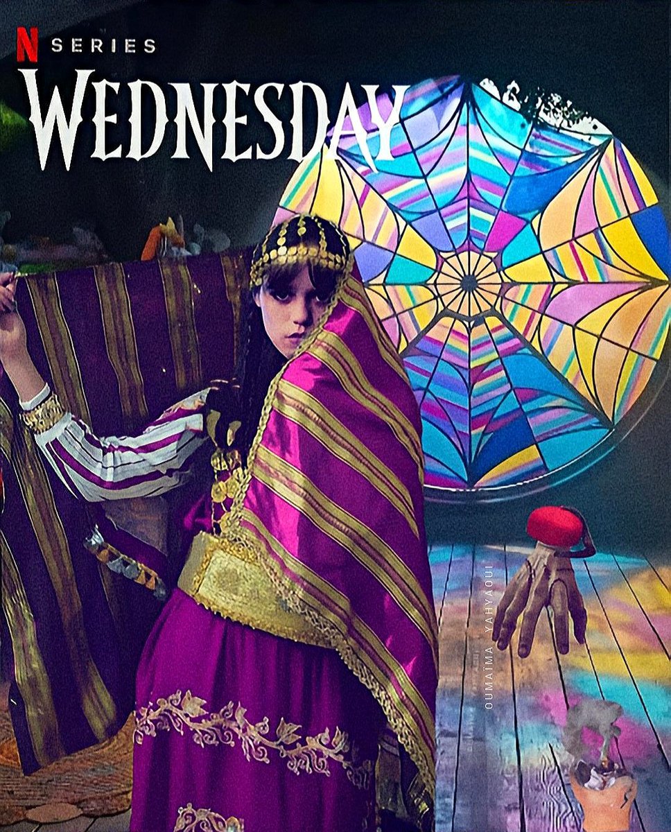 Wednesday wearing tunisian traditional dress 💜🇹🇳

#wednesday #netflix #wednesdaynetflix  #photomanipulation #design #fun #sarcasm #sarcasticmemes #tunisia #traditionaldress