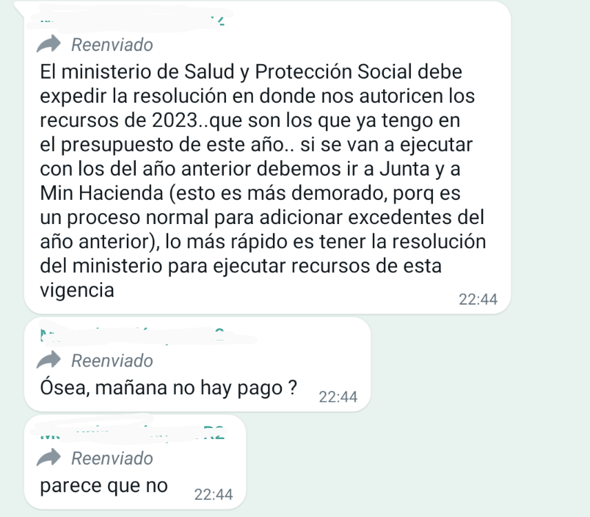 dianisecha's tweet photo. Días porque buenos no son.... Esta  es la incertidumbre de los pagos a residentes 🥵. 

#leyderesidentes @MinSaludCol @carolinacorcho ... https://t.co/x581fwAJxR