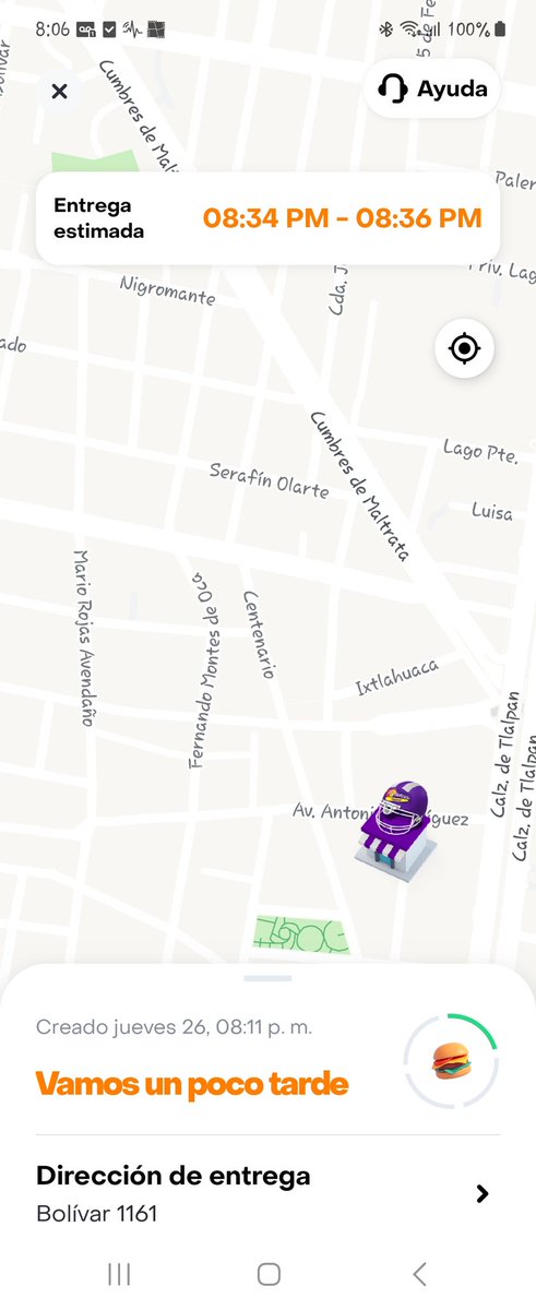 Candy041011's tweet photo. @RappiMexico si llegará? Lo estoy esperando desde ayer en la noche 🤨 https://t.co/kh5VtNWptk