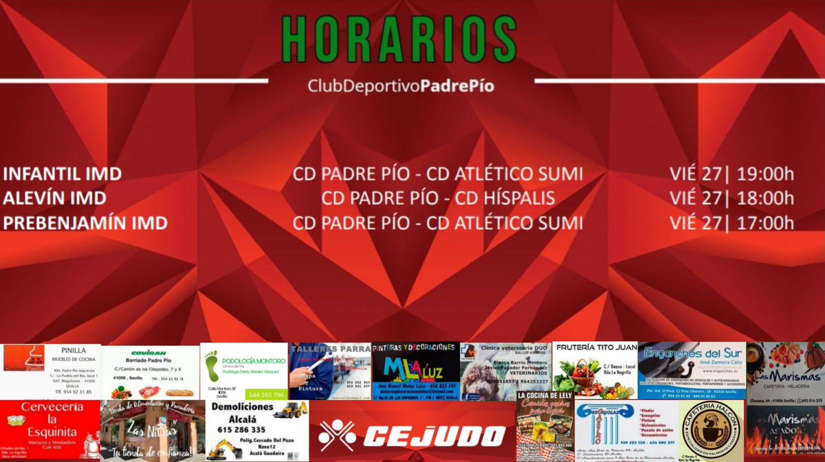 📋 ¡Menudo fin de semana le espera a los nuestros! 🤩🆙🙌🏻

#OrgulloDeBarrio♥️