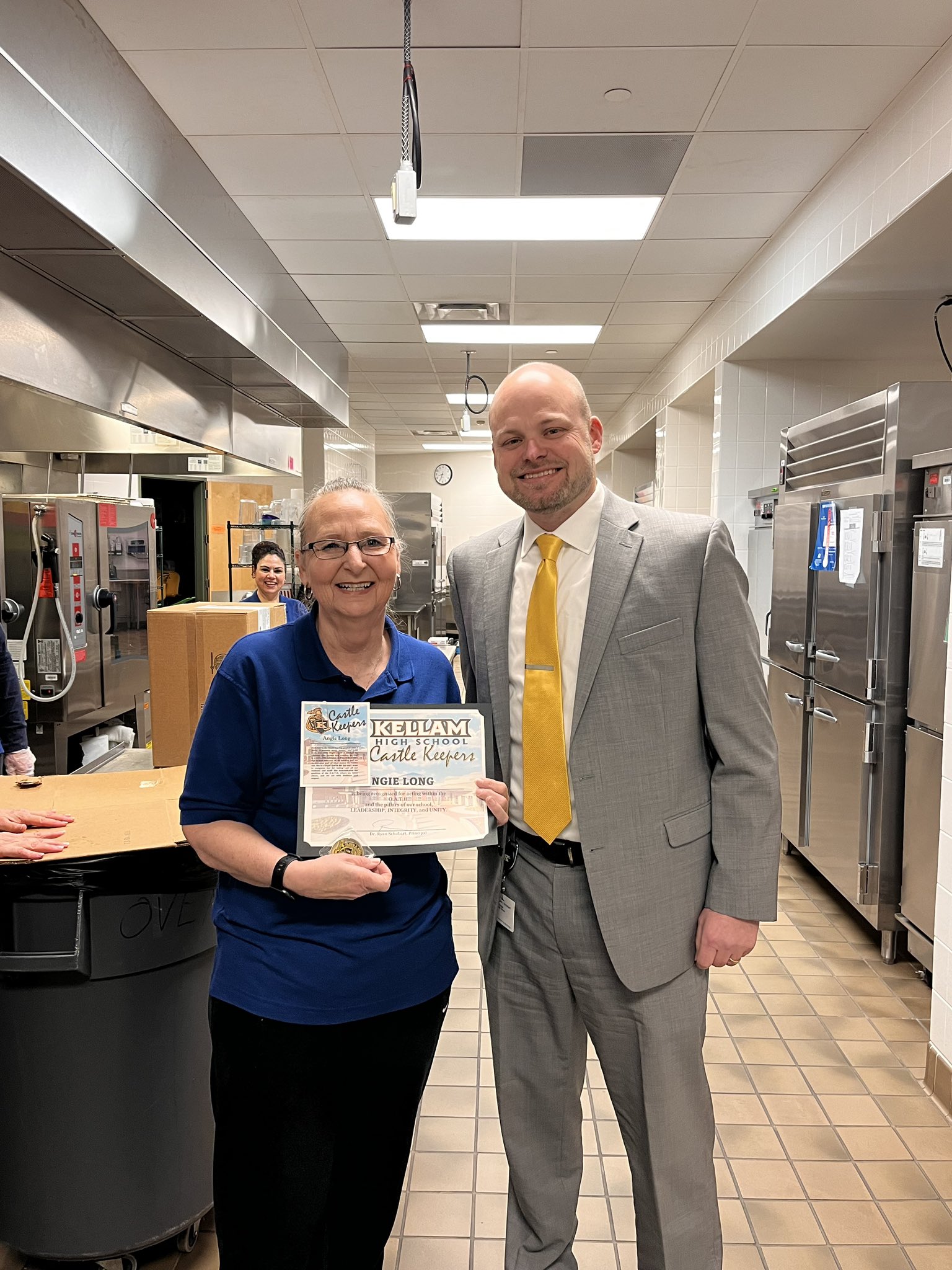 Kellam High School on Twitter "Well done to Angie Long, our December