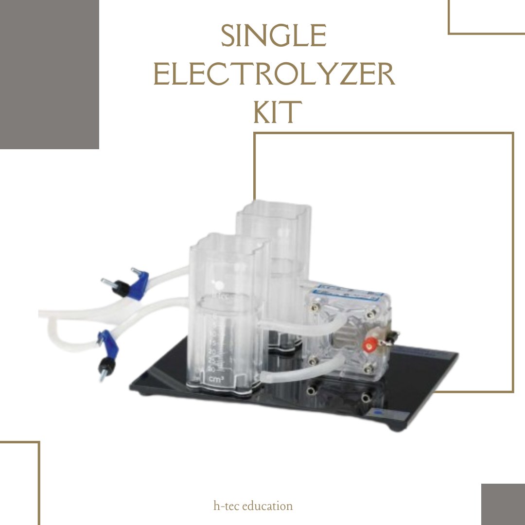 HTECEducation's tweet photo. The Single Electrolyzer Kit is a PEM Electrolyser with water tanks, hydrogen, and oxygen storage tanks. The Electrolyzer 5 produces and stores hydrogen and oxygen simply by adding de-ionized water and an electric load. Click the link below for more! 

https://t.co/Rcimup3v6V https://t.co/iJVQ2ByuvO