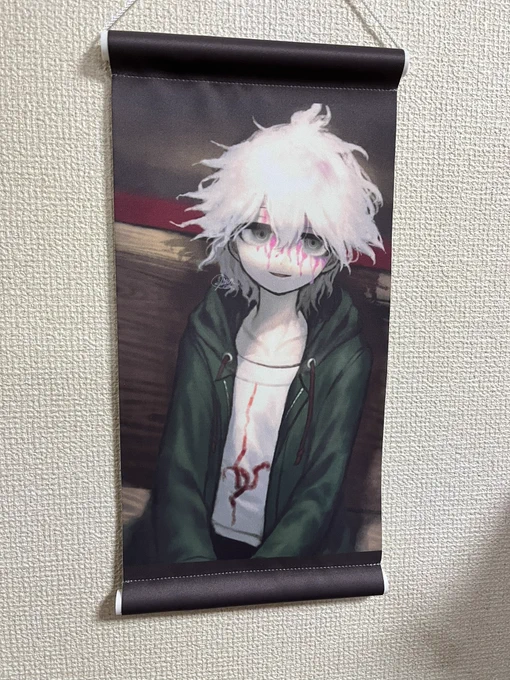 こ、、、これって、、、うわ〜〜〜〜も、もしかして、、、私がクリエイターにリクエストして制作頂いた作品を、タペストリーにして貰えるサービス〜〜〜〜〜〜〜〜〜 