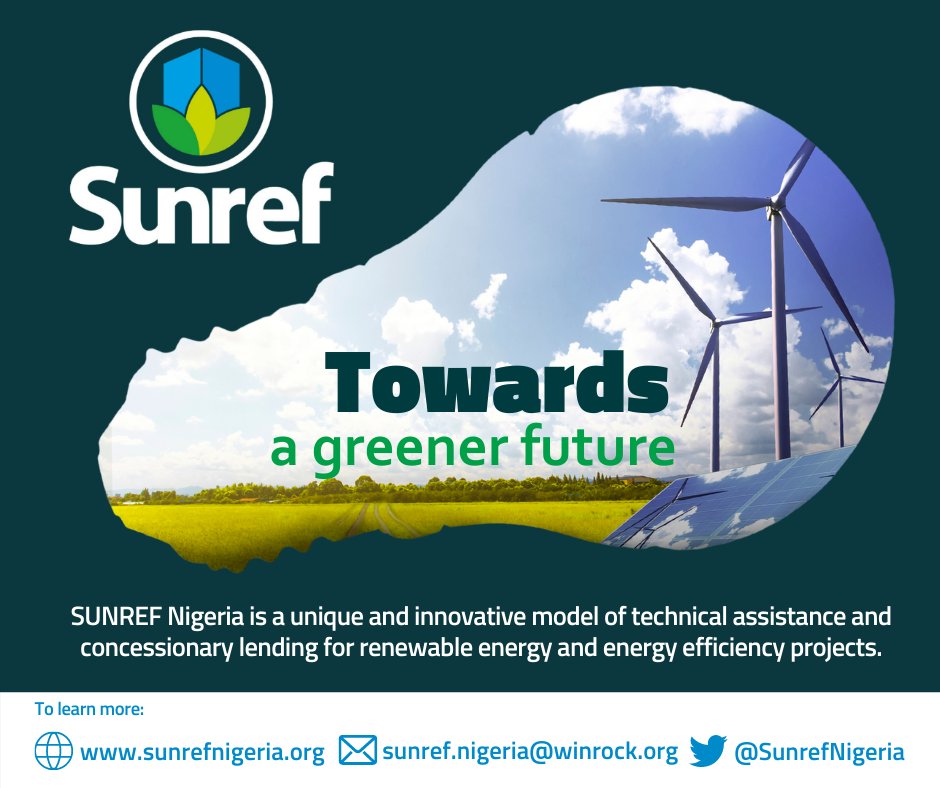 Sunref SUNREF Nigeria (@SunrefNigeria) / Posts / X