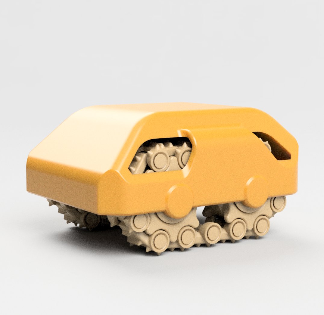 3dHonza's tweet photo. #PiPBOT
Working on first case/skin cover for the tracks and body. It is only base structure without design. Printing first test right now.
It is small analog version for experimentation. All future versions that will be bigger and better will be based on this mechanics โ๏ธ https://t.co/Ss9jG4Mcgx
