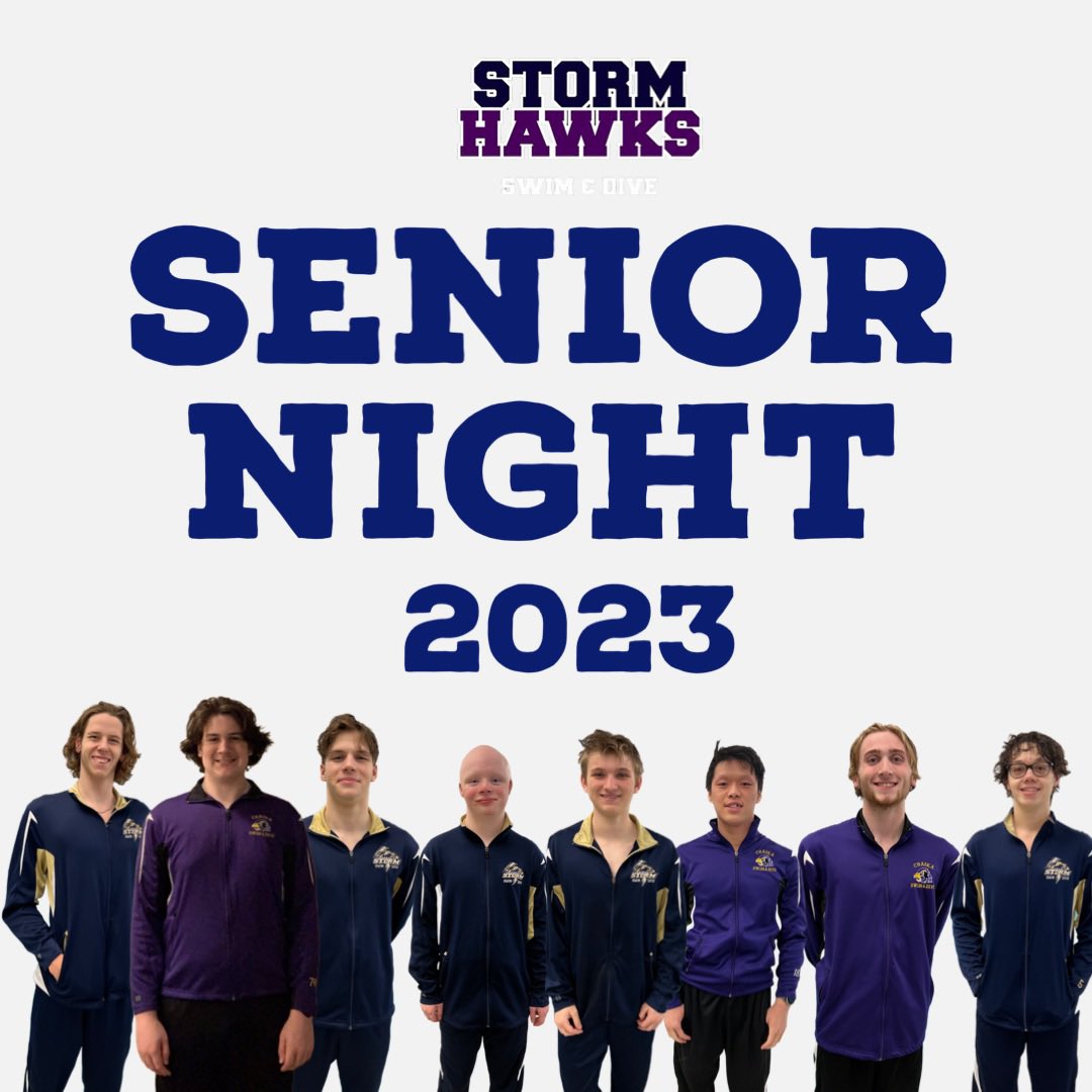 The StormHawks will be celebrating our 8 seniors on Tuesday, January 31. We will start the celebration by showcasing seniors each day leading up to the day.