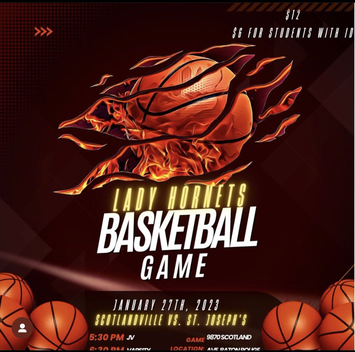 SMHSHornetsWBB's tweet photo. Weโre opening district play tonight at home against St. Joseph Academy #GeauxHornets ๐๐ค https://t.co/v73j4VOli9