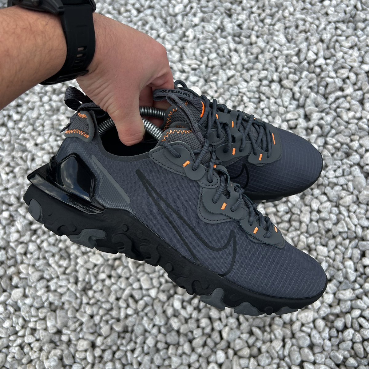 grey nike vision react