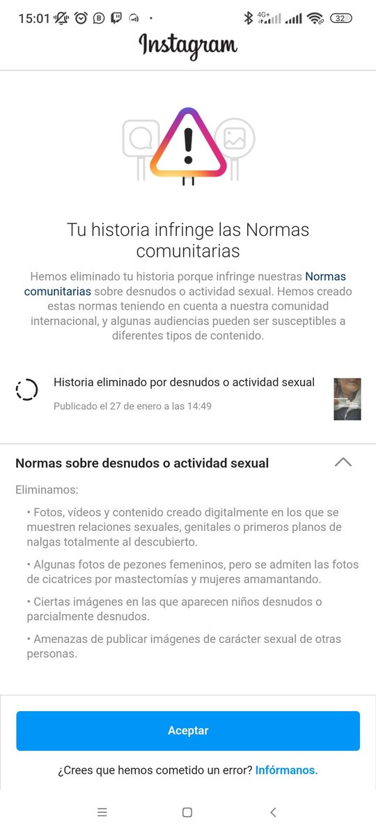 Os acordáis de la señora de "ser bisexual, ni tan mal"? 
Pues estoy casi segura de que me ha tirado un storie