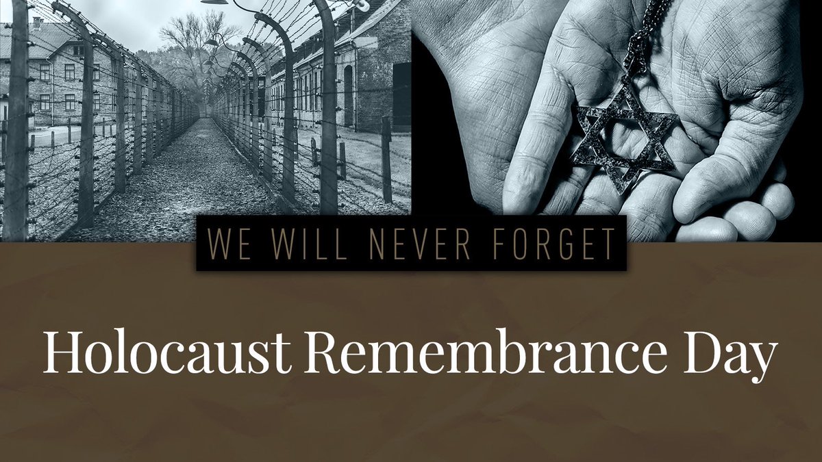On this solemn day, we remember the countless people - including six million Jewish men, women, and children who were murdered by the Nazis. It is our duty to keep their memory alive and to honour those who survived. #ihrd23