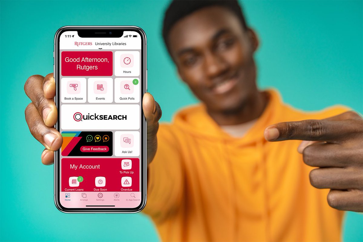 RULibraries's tweet image. Have you downloaded our #LibraryMobile app yet?

📱 #RutgersLibraryMobile, powered by @ExLibrisGroup, is an innovative tool designed to enhance your @RutgersU library experience.

📲 Download the free #app by visiting libraries.rutgers.edu/app.

#RutgersLibraries #Rutgers #ExLibris