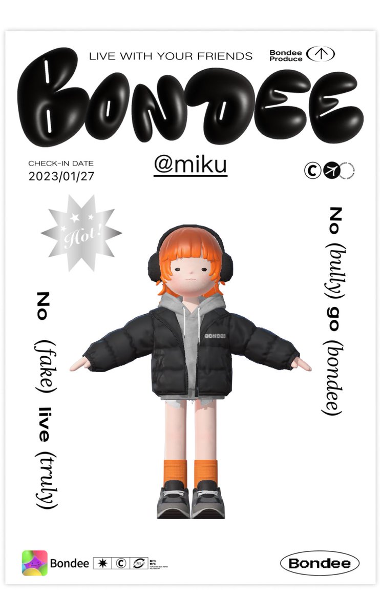 1girl solo orange hair hood simple background socks hands in pockets  illustration images