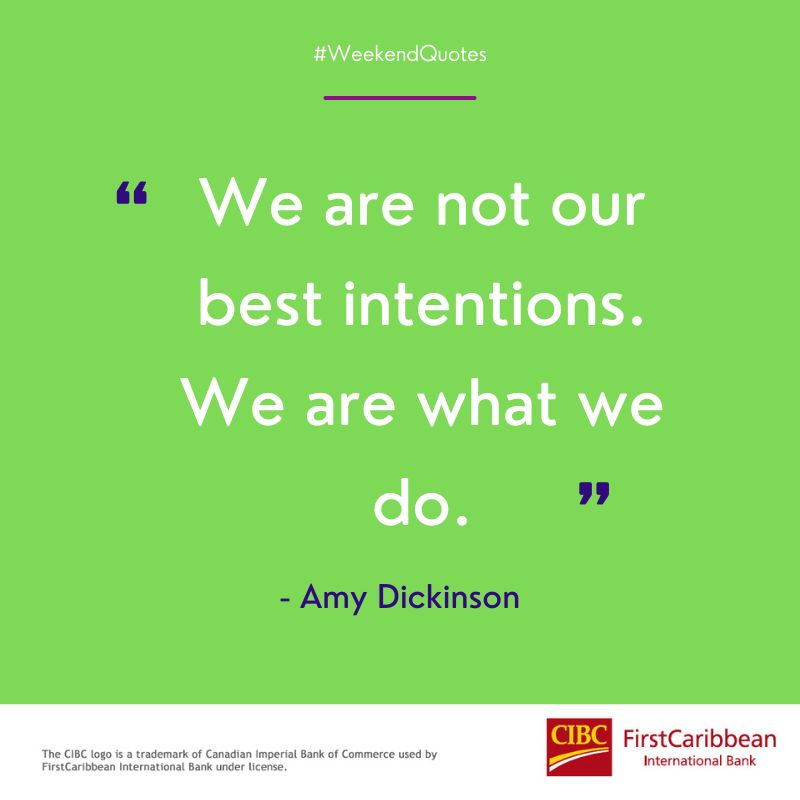 CIBCCaribbeanJM's tweet photo. Let’s all make the most of the upcoming weekend!
#CIBCFirstCaribbean https://t.co/BziEMhhmH7