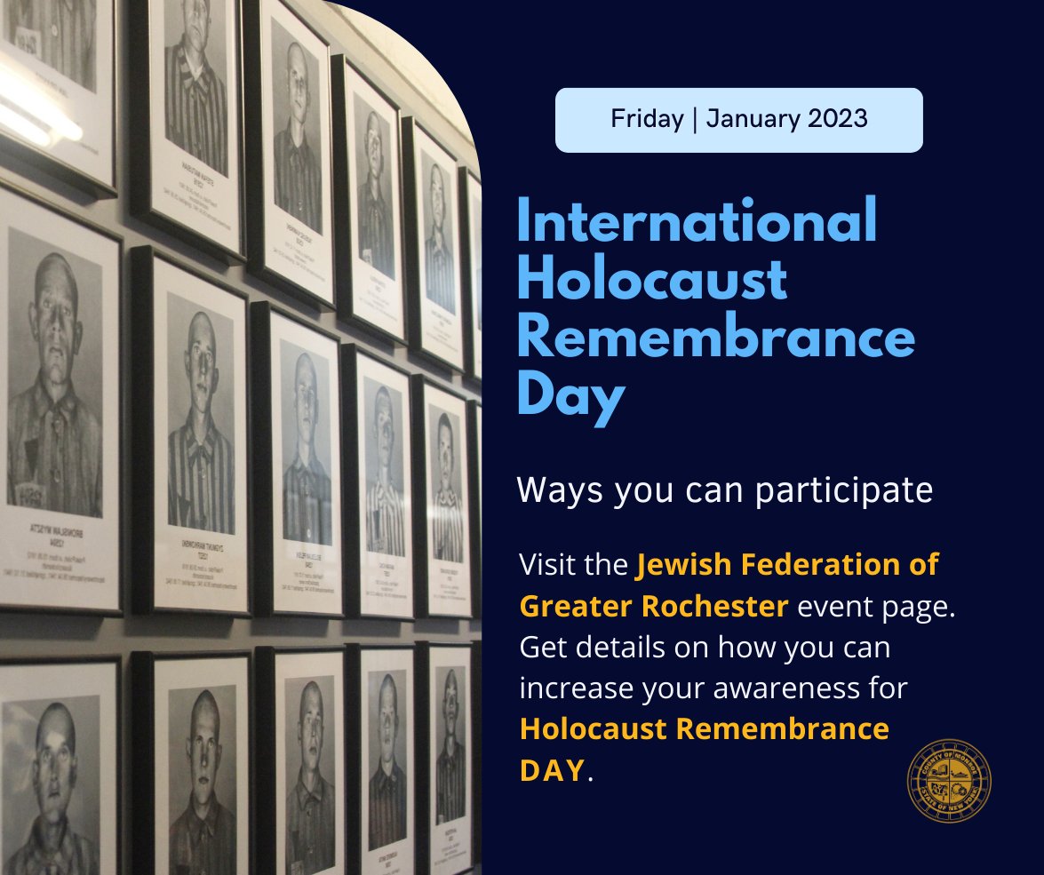 #diversityequityandinclusion #monroecounty #HolocaustRemembranceDay2023