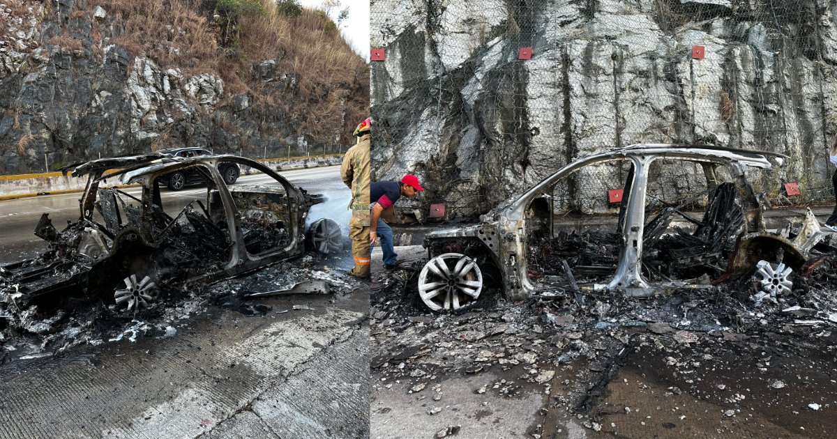24_morelos's tweet photo. “SE NOS QUEMÓ NUESTRA AUDI Q7” 

A través de redes sociales, @GerarCanton denunció que su camioneta Audi Q7 se incendió en la autopista #Acapulco - #México mientras regresaba de unos días de descanso en el Puerto. https://t.co/XZrNRNoaif