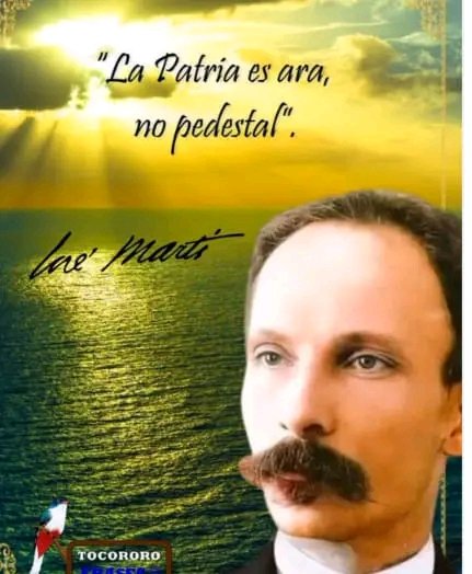 Los maestros  cubanos desde #Colaboracioneducativabahamas  rendimos merecido homenaje al màs universal de todos los cubanos.Porque #MartiVive en el #170Aniversario de su natalicio.
<a href="/SolisTarrago/">AST</a>
<a href="/MarchanteJulio/">Julio César González Marchante</a>
<a href="/EmbaCubaBahamas/">Embajada de Cuba en Las Bahamas</a>