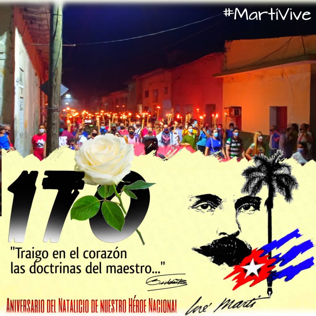 #MartíVive #MartianosHoy #SuAntorchaMiFuerza