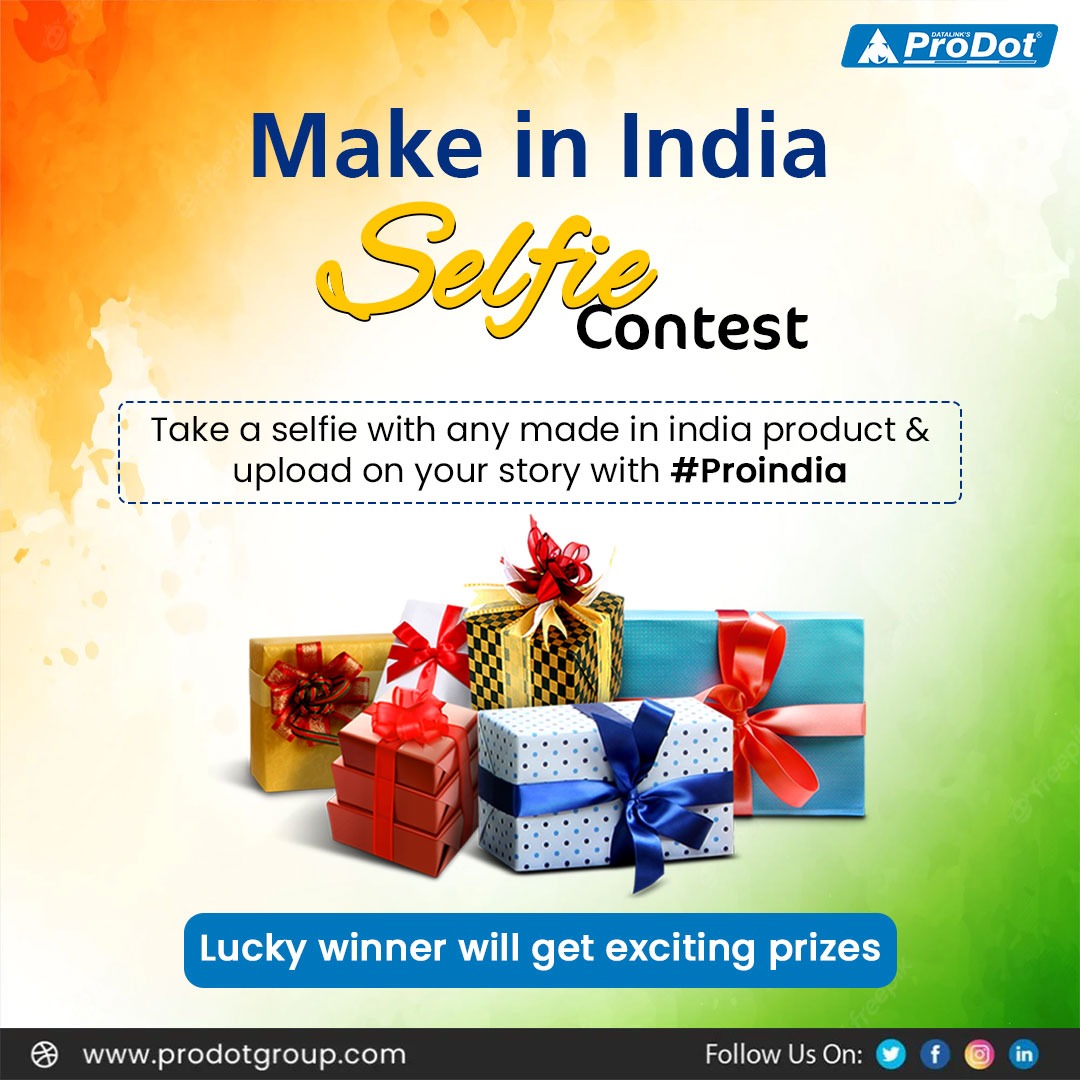 ProDotGroup's tweet photo. Our #Proyear Contest is going on, Have you participated??
Register your entry Today and stand a chance to win Prodot's Goodies.
To know the details check our pinned post.
#contestgiveaway #giveaway #trending #contesttime #republicday #republicdayindia #participate #technology https://t.co/ncXbo76ILw