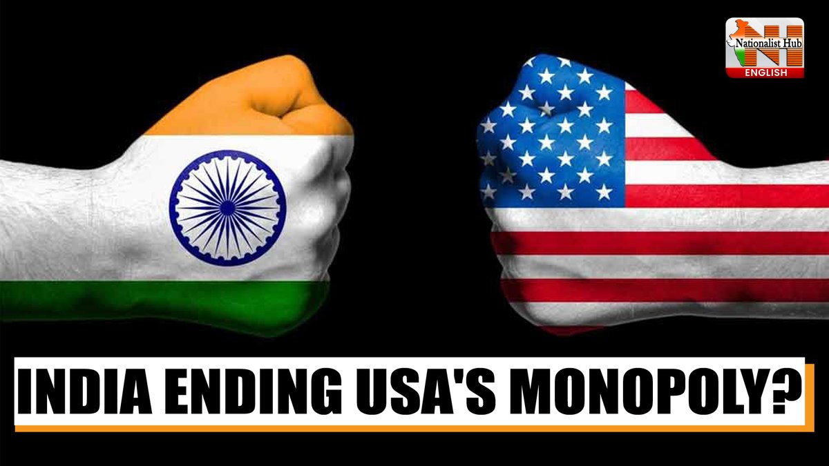 NationalistHub's tweet image. Is India&apos;s latest achievements creating a dent in USA&apos;s market? Can India become a reliable alternative to USA? How will the super power react to this new emerging competitor?
#iitmadras #india #BharOS 

👉youtu.be/EF7LcygBmmo