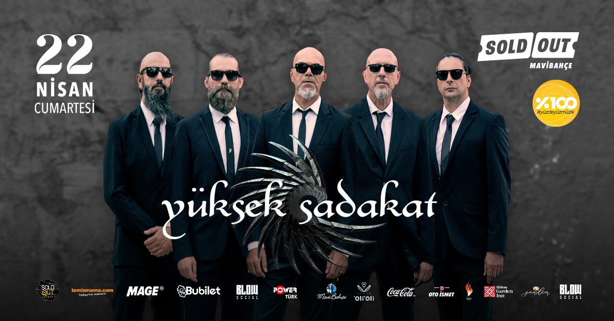 Yüksek Sadakat, 22 Nisan Cumartesi günü Sold Out Mavibahçe Sahnesi'nde sevenleriyle buluşuyor!

#soldout #mavibahçe #izmir #konser #event #yükseksadakat #yüzdeyüzmüzik