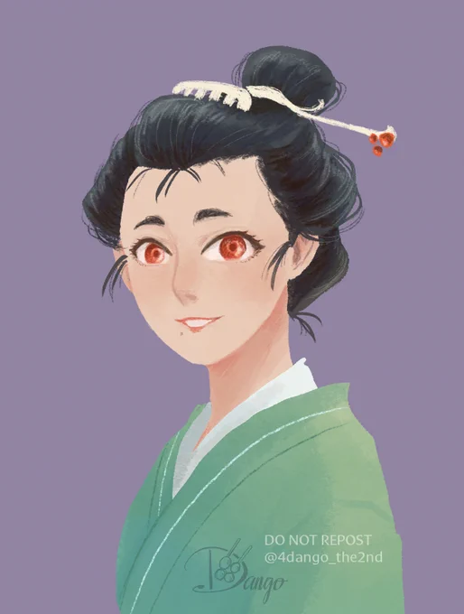 doodled Toki-aneue while commutingI love my (dead) oc npc also I might make her an Akame :^) 