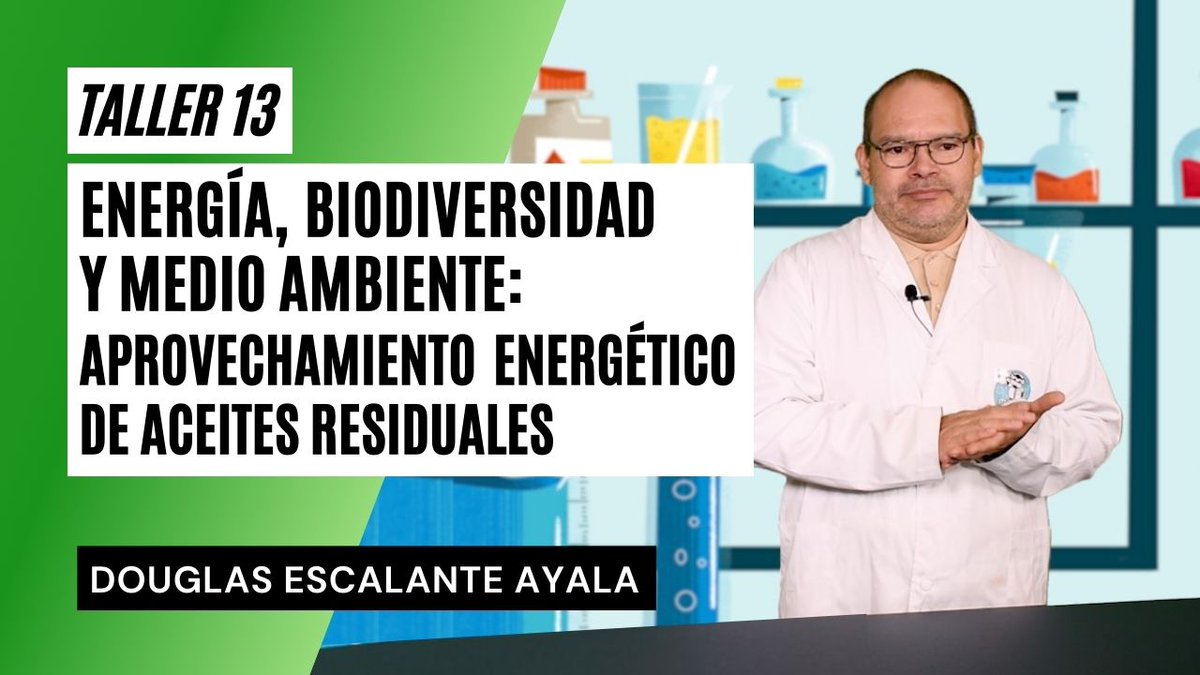 CienciaULL's tweet photo. El aprovechamiento energético de aceites residuales♻️
El investigador de la @ULL , Douglas, explica el proceso por el que se genera energía a partir de residuos en #Lab_Virtual #Conecta_CienciaULL
➡️https://t.co/8OTYKb3fae
@aytoarona @fecyt_ciencia https://t.co/bnll30HP34