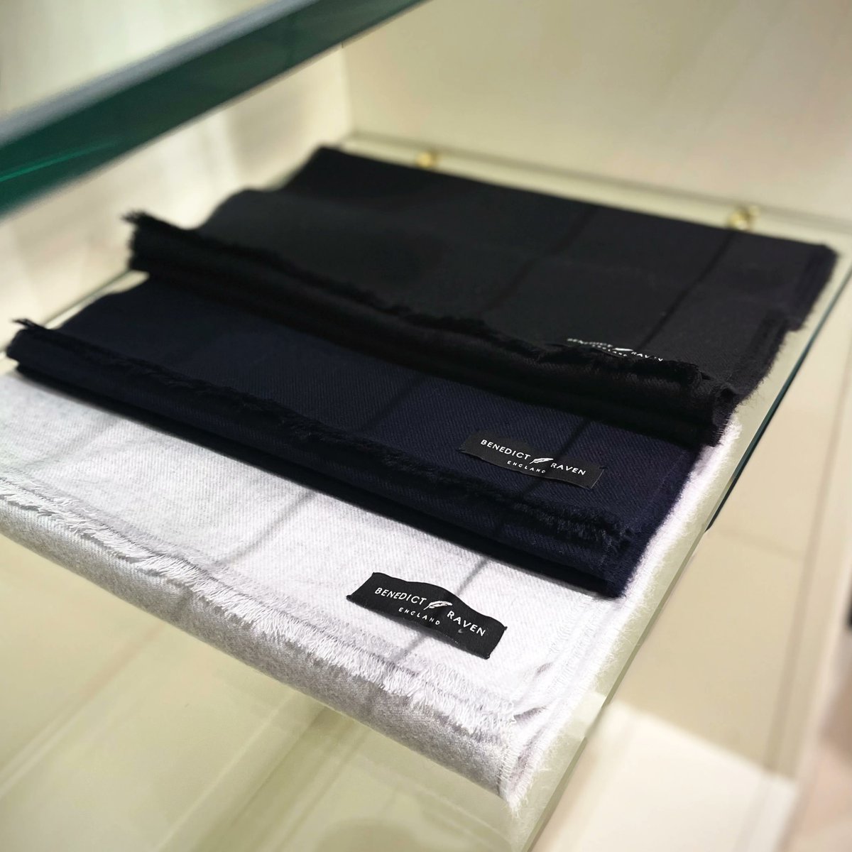 Our Merino Wool Scarves, a must have winter accessory, knitted in a timeless colour pallet to be worn year after year. 
#benedictraven #timelessstyle