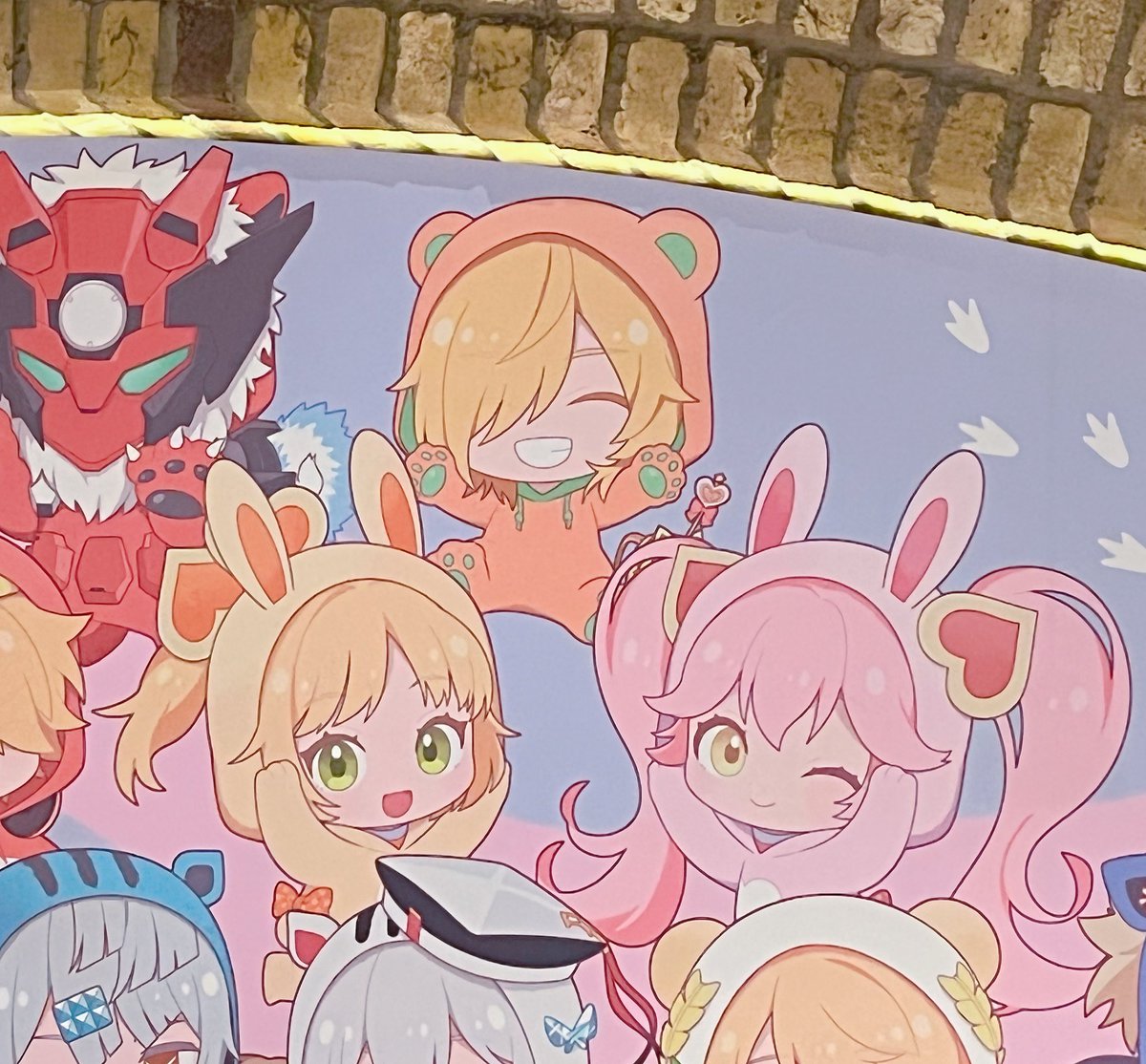「スイパラ楽しかった可愛い空間で幸せだった～!マルリリちゃん並んでたりして嬉しすぎ」|きゆう陸🐱💗のイラスト