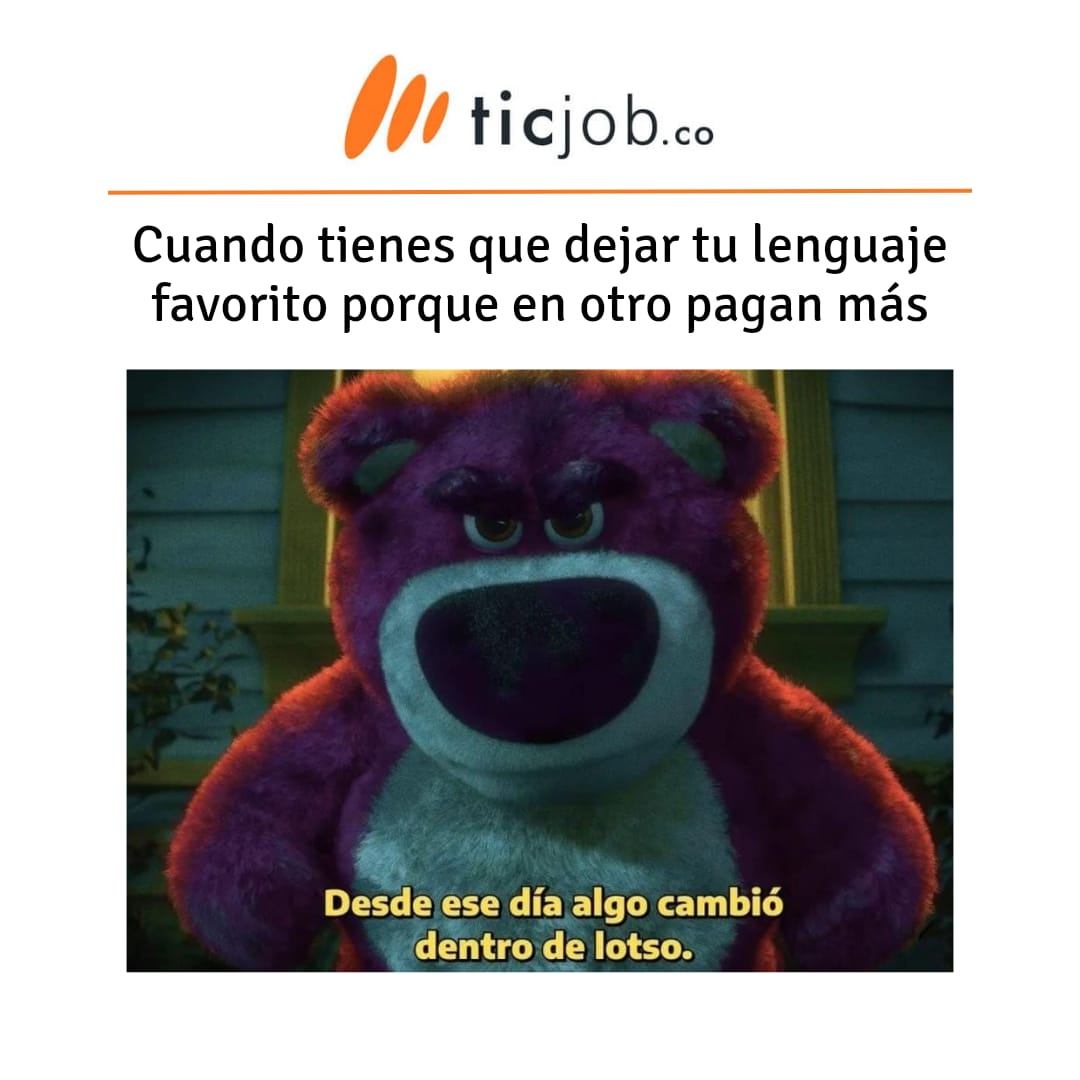 ticjobco's tweet image. 😃Iniciamos este viernes con #humor 😂😁 ¿cuéntanos si te ha pasado?😜 #programadores #desarrolladores #software #memesprogramacion #ticjobco #ofertasticjob