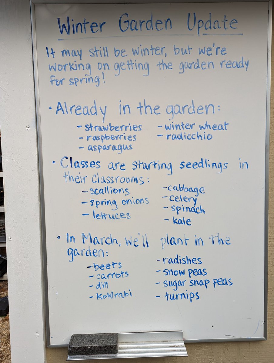 It may be the middle of winter, but we're in full garden mode at Campbell! <a target='_blank' href='https://t.co/Kes1Me9gzd'>https://t.co/Kes1Me9gzd</a>
