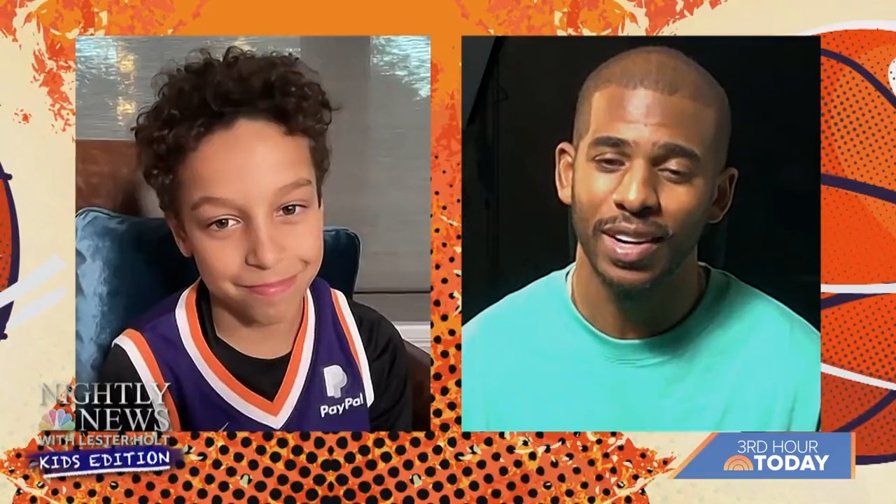 TODAY on Twitter "Delano Melvin, craigmelvin's son, interviewed the