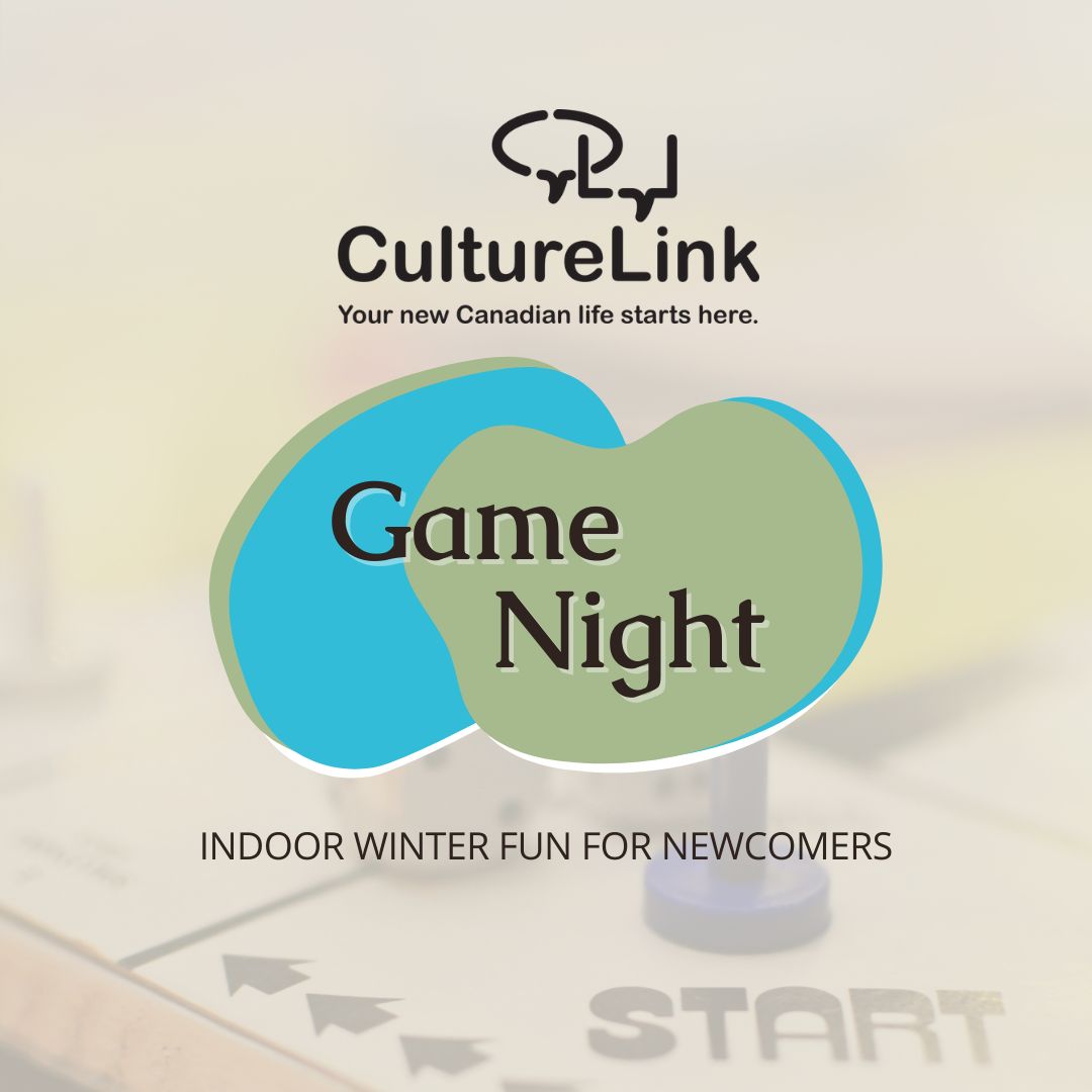 CultureLinkTO's tweet image. Today and every other Friday of the winter season, join us for some indoor fun at our #GameNights for newcomers. Find more information at bit.ly/CultureLinkEve…