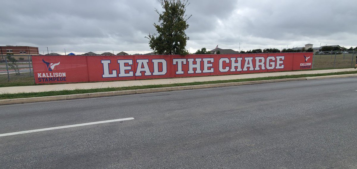 waterboy_tx's tweet photo. Lead the Charge! @NISDKallison @NISD @BSNSPORTS_TX @BSNSPORTS_TX
#webrandbig #athletics #sports #sportsbranding #waterboygraphics #customdoors #customentrances #customwindows #customgraphics #customwindscreens #bsnsports #kallison #stampede #northsideisd https://t.co/WLvb1xCmX7