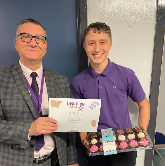 OACarlton's tweet photo. Introducing our Learning Star this week - Logan in year 9. Well done Logan on a fantastic week. #ItsWhoIam #learningstar https://t.co/ZjaJgvaKF4