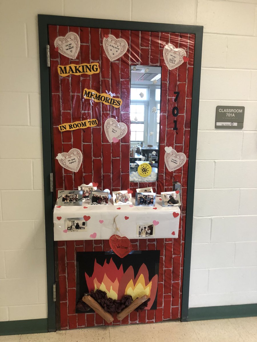 Our entry for this year’s SBMS Door Decorating competition! Thanks to the indomitable Ms. Scherr, I say we have a pretty good shot at winning! #nextlevelredbirds