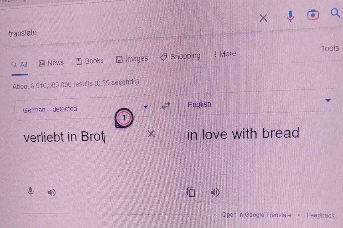 nomderland's tweet photo. Searching for European leads on LinkedIn at work and come across this headline "verliebt in Brot", translated it... ❤🍞🥖 https://t.co/Adny23ym1o