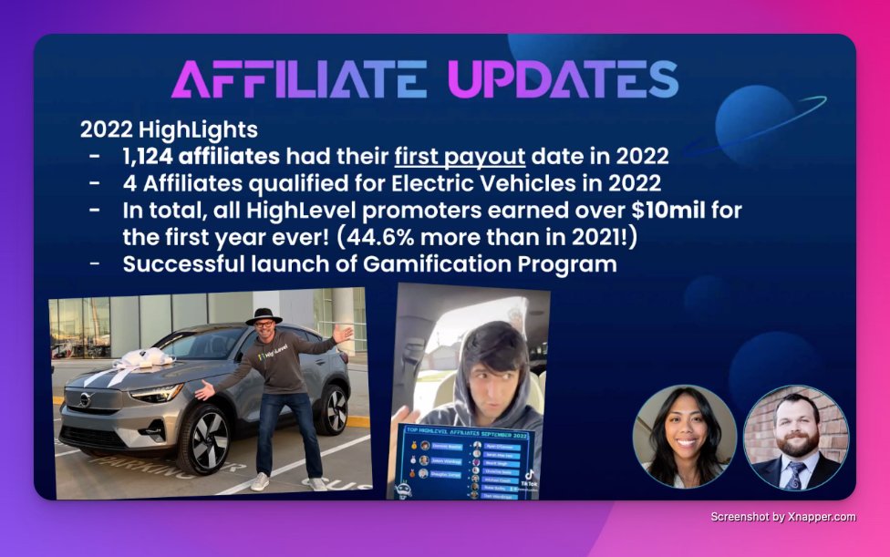 The <a href="/gohighlevel/">HighLevel</a> Affiliate Program is absolutely crushing it! 🤑You know we pay 40% recurring right? 👏 <a href="/kelsinavalta/">kelsi navalta 🤍 affiliate marketing</a>