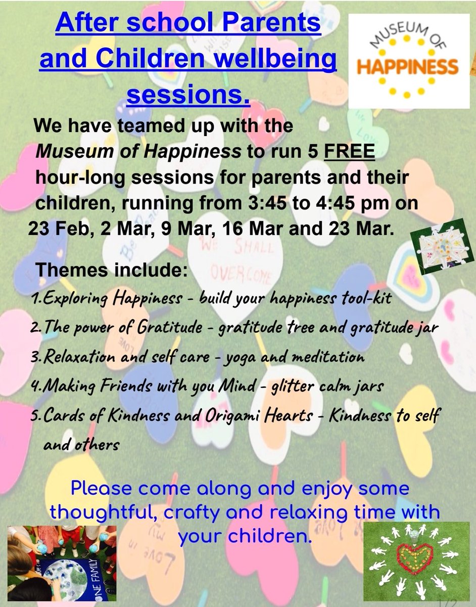 Halley House School (@halleyhousesch) on Twitter photo Please see our new sessions in collaboration with the <a href="/MuseumHappiness/">Museum of Happiness</a> available to all our adults, with their children. It would be great to see as many of you there as possible 😀 Please see our new sessions in collaboration with the <a href="/MuseumHappiness/">Museum of Happiness</a> available to all our adults, with their children. It would be great to see as many of you there as possible 😀