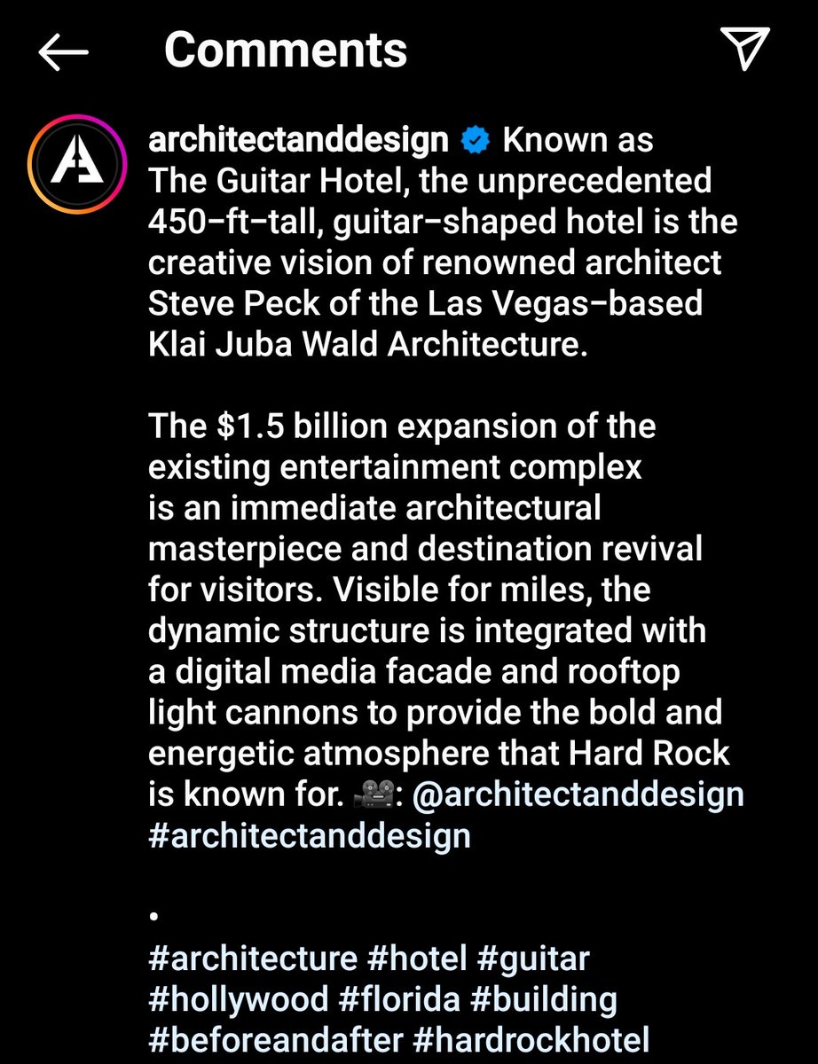jdboy2000's tweet photo. Wow! #GuitarHotel #Guitar #Hotel #Hollywood #Florida #StevePeck #ArchitectAndDesign #Instagram #HardRockHotel #Building #Florida2022 https://t.co/9g9BxXhIhO
