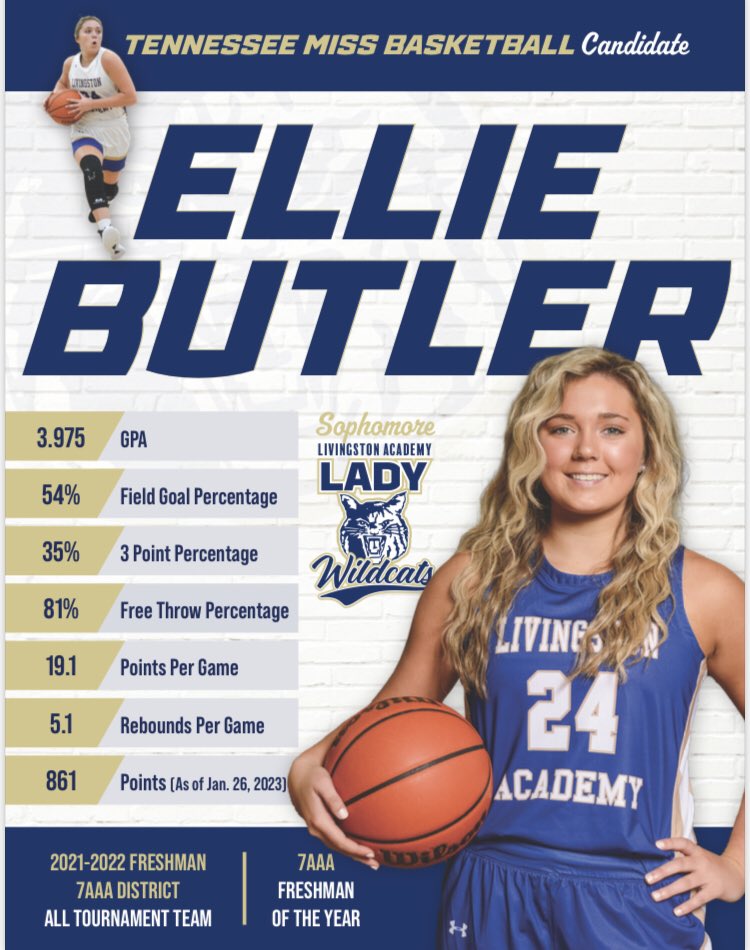 HogEyeSports's tweet photo. Please consider Ellie Butler for Class AAA Miss Basketball. https://t.co/YB10r9qUPW