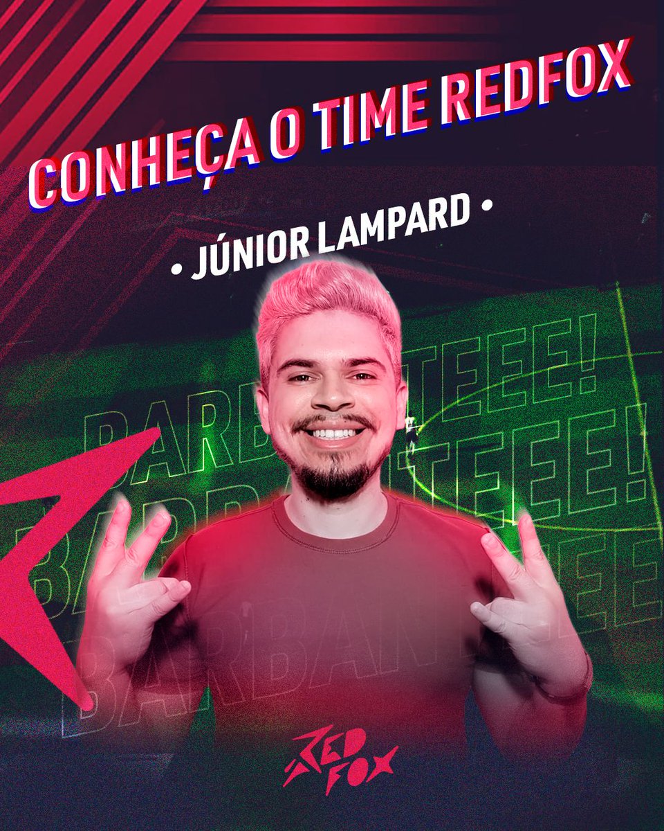 arena_redfox's tweet photo. As novidades na Arena RedFox não param!

Agora o time RedFox tem como narrador, comentarista e produtor o brabo: Junior Lampard (@jrrlampard )!

E aí, curtiu? 👀
#vemderedfox #arenaredfox #timeredfox #novidades https://t.co/S4eZDJoGzf