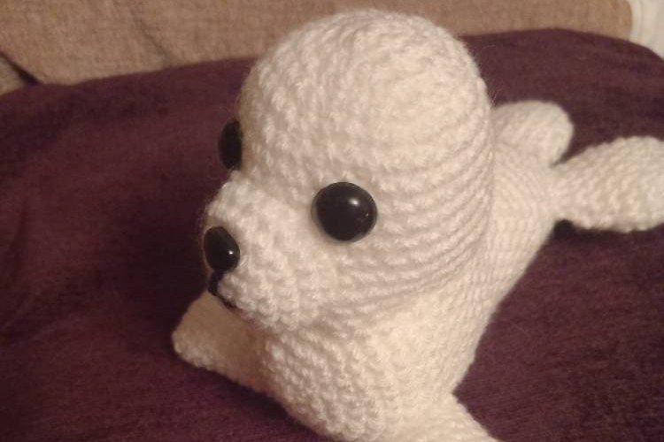 Excited to share the latest addition to my #etsy shop: Seal Pup Plush, #CrochetAnimalToys, #ModernCrochet #Plushie #Amigurumi #Crochetseal #Toys, #GiftForkids #birthday #crochetanimals #sealifecrochet #crochettoys #amigurumiplush #crochetplushie  etsy.me/3HDfKFq