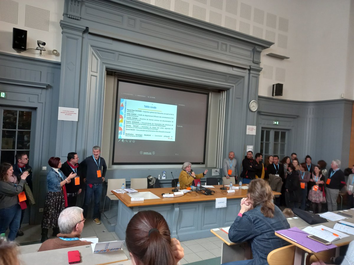 LatourMarie1's tweet photo. Un grand bravo à toute l'équipe des #JNF2023 pour cette organisation sans faille ! Merci pour tout ! C'était super ! Vous pouvez être fiers de vous, du travail accompli ! https://t.co/VK2FnCmw11
