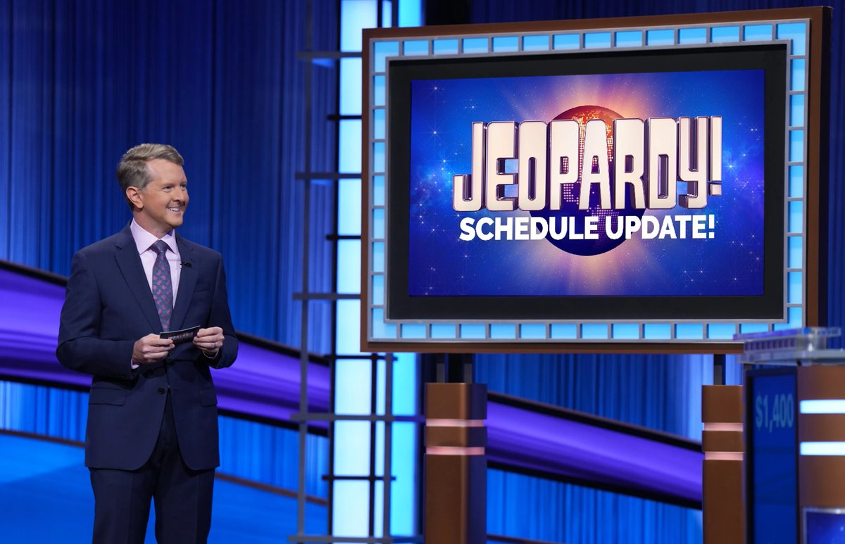 Is Ken Jennings Hosting Jeopardy! This Week? tweet media