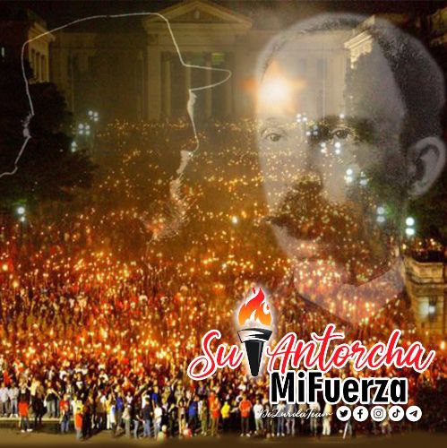 Hoy esta #IslaRebelde se viste de gala como un faro de luz por ti #MartiVive
Por el más universal de los cubanos 
#DeZurdaTeam 🤝